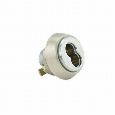 PARCHE 7 Pin Standard Mortise Cylinder Standard Cam with Ring - Satin Chrome PA3236594